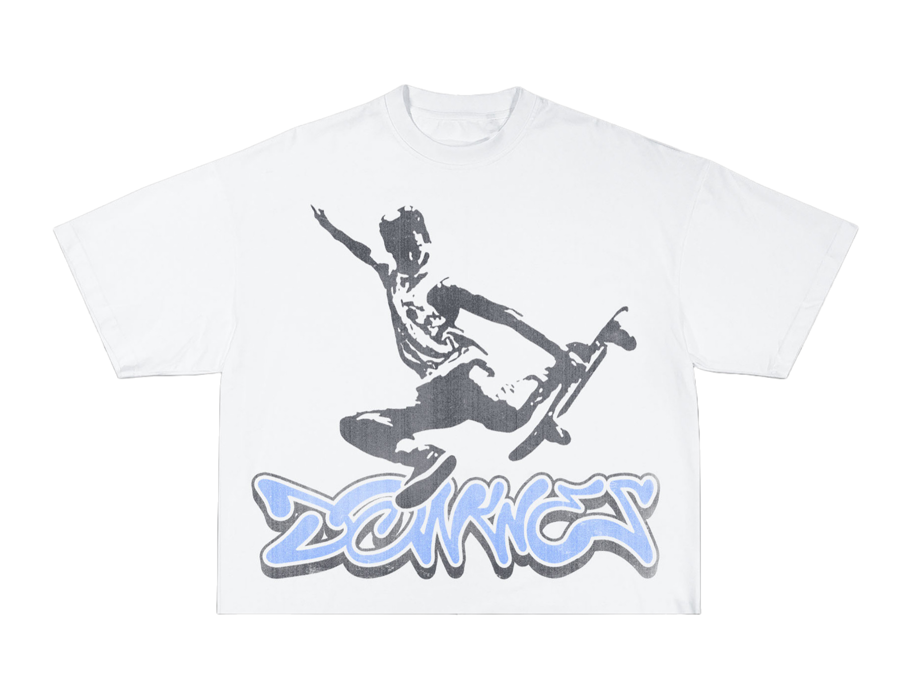 Skateboard tee